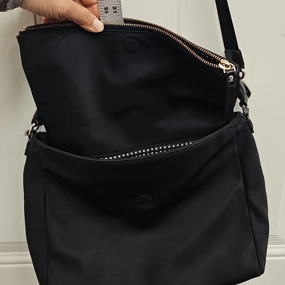 Black, Bag, Purse, Kate, Casual, Classic, Travel, Office, Cute, Polk-a-dot, Girl
